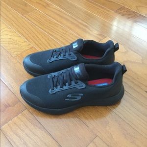 Skecher's slip resistant shoes